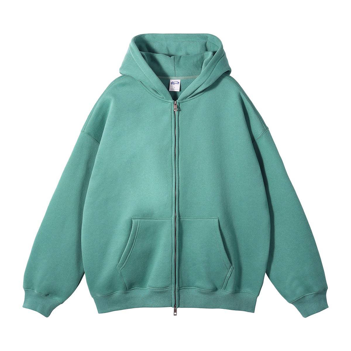 Loose Hooded Sweater Fleece-lined Thickened