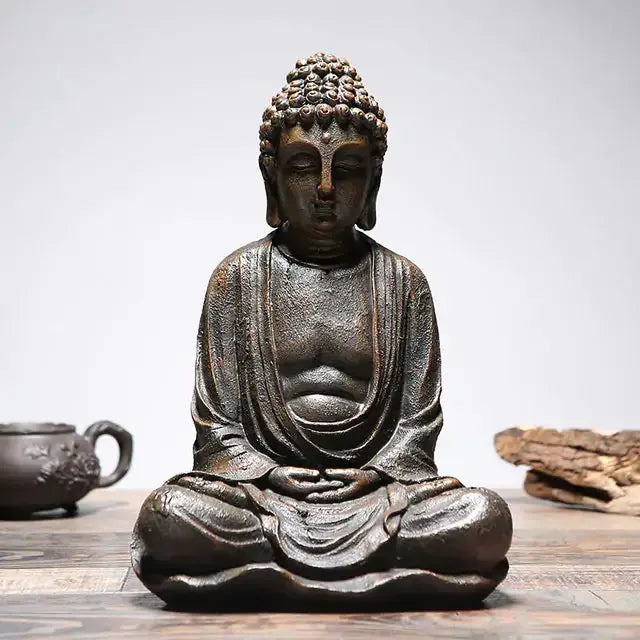 Vintage Buddha Statue - PricesRgreat