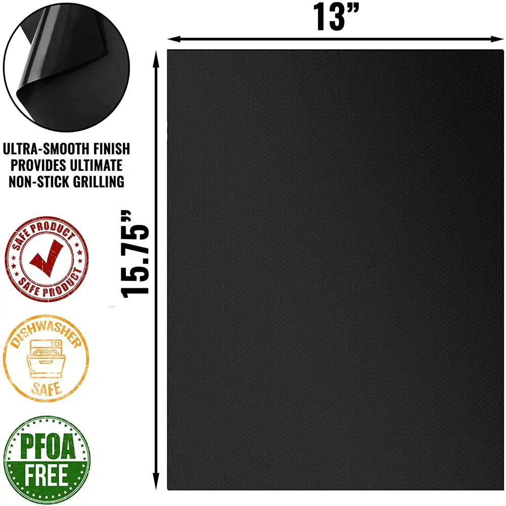 Non-Stick BBQ Grill Mat - PricesRgreat