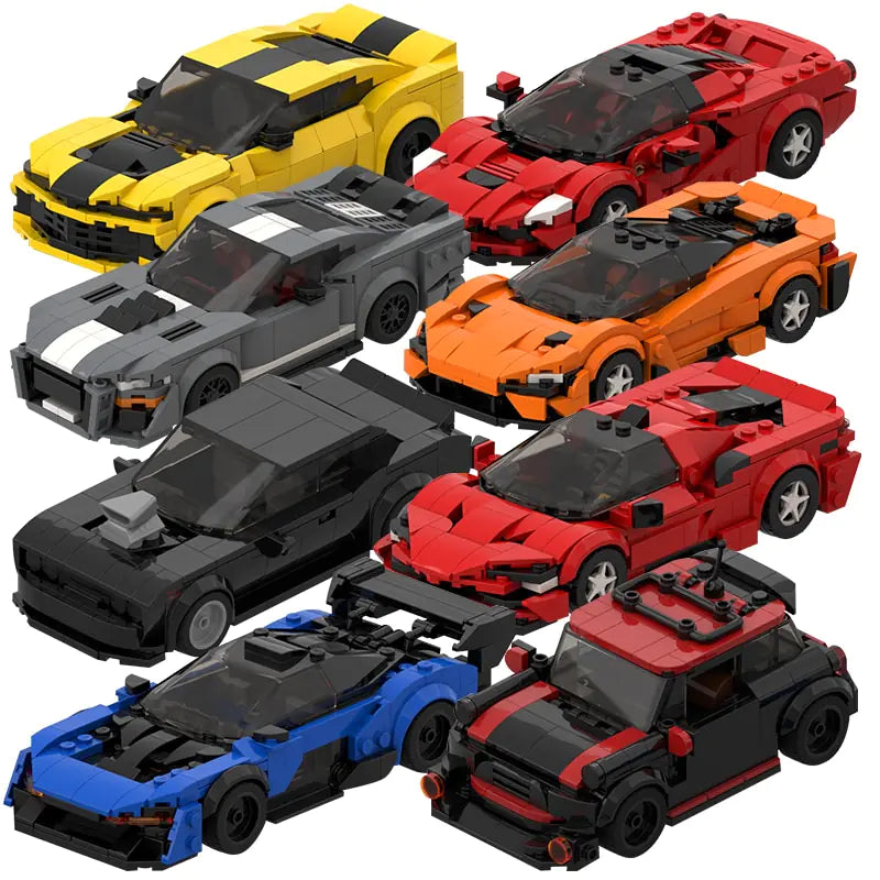 Supercar Sports Racing Car Educational Toy - PricesRgreat