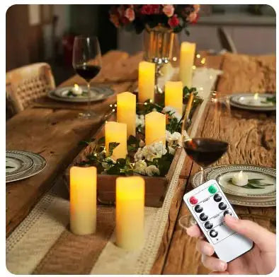 LED Candles Remote Control Battery Operated - PricesRgreat