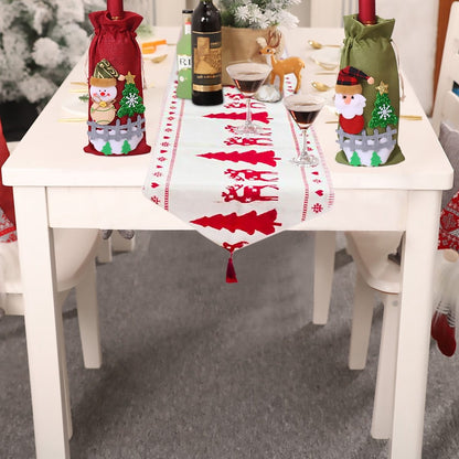 Christmas table runner decorations