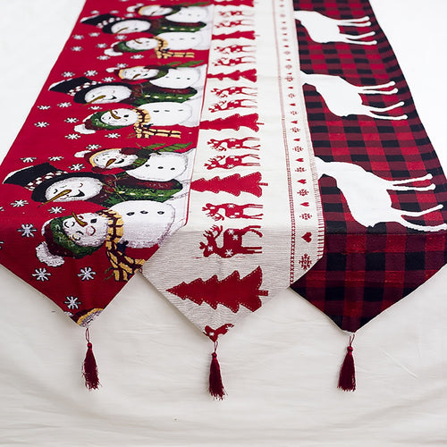 Christmas table runner decorations