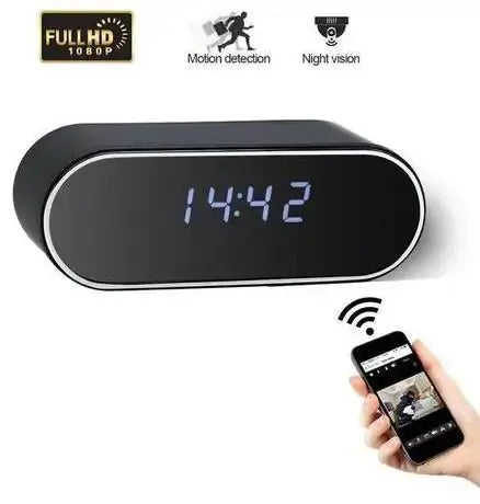 WiFi Hidden Camera Alarm Clock - PricesRgreat