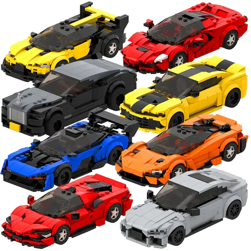 Supercar Sports Racing Car Educational Toy - PricesRgreat