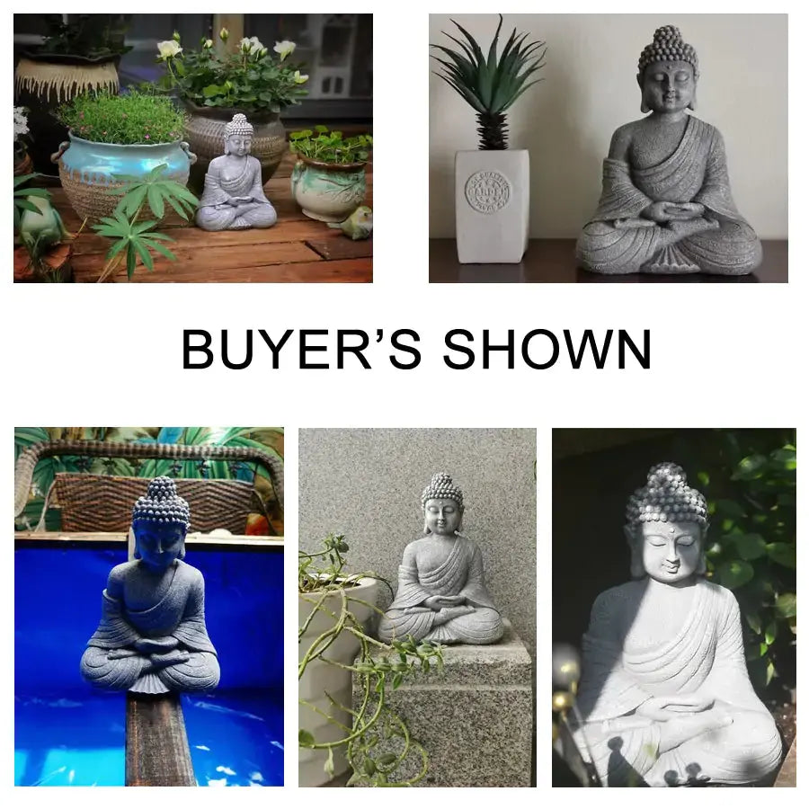 Vintage Buddha Statue - PricesRgreat