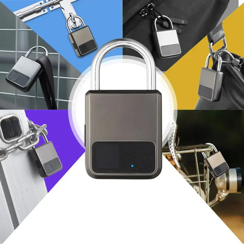 Fingerprint Padlock - PricesRgreat