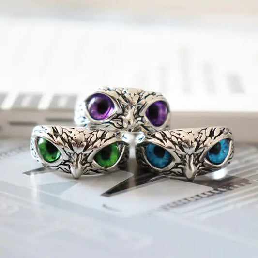 Fashion Resizable Owl Ring - PricesRgreat