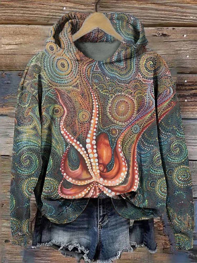 Women's Hoodie with 3D Animal