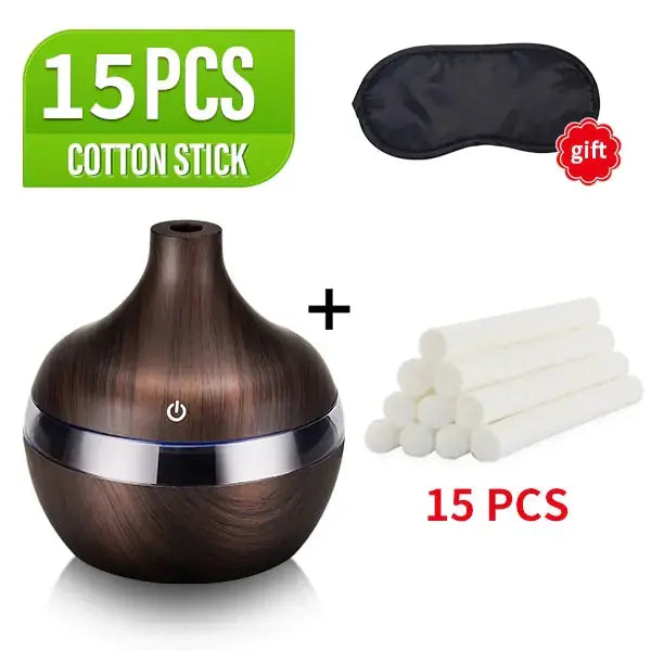 LED Wood Grain Humidifier - PricesRgreat