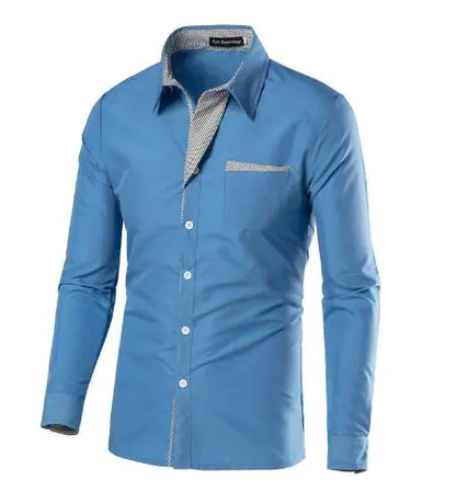 Men Fashion Shirts Long Sleeve