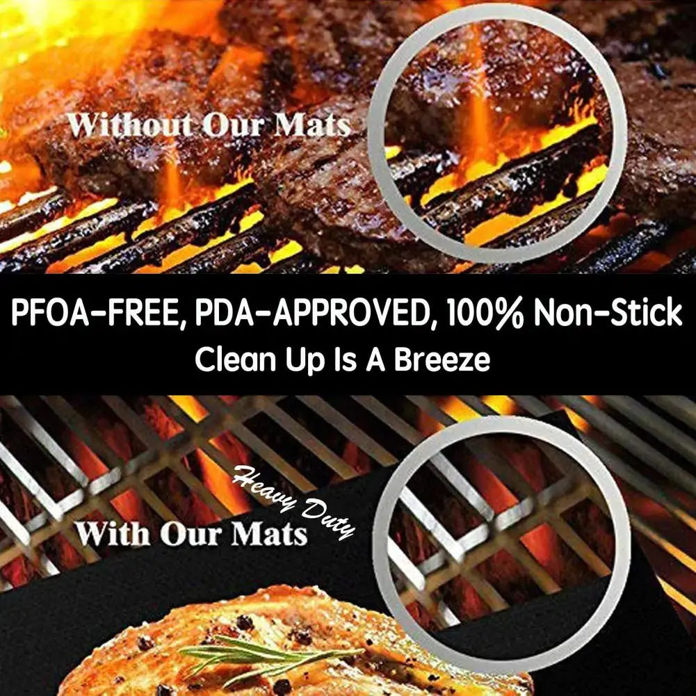 Non-Stick BBQ Grill Mat - PricesRgreat