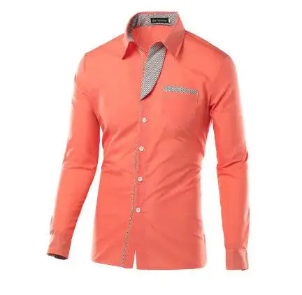 Men Fashion Shirts Long Sleeve - Image #79