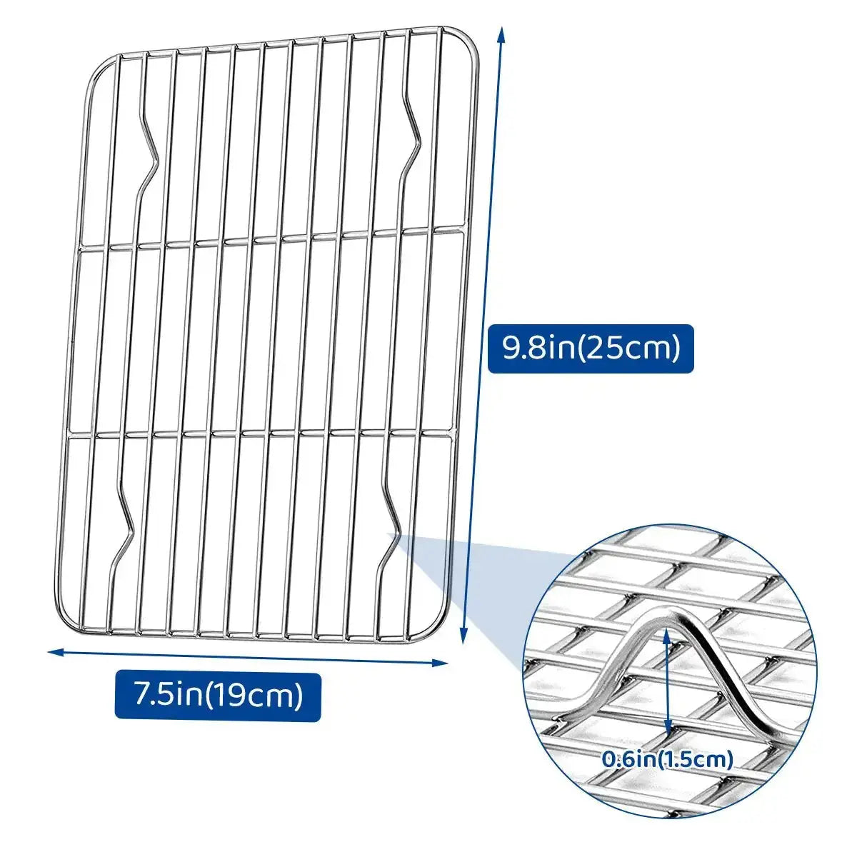 Steel Non-Stick Baking & Cooling Rack - PricesRgreat