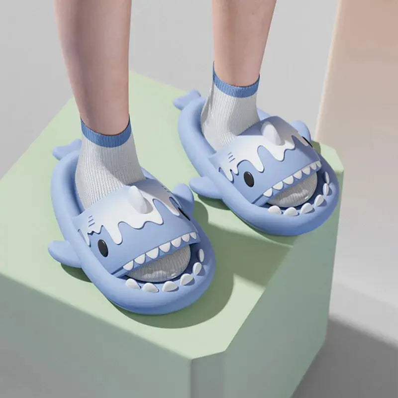 Women Shark Slippers - Image #3