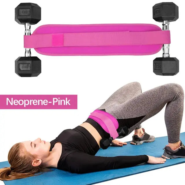 Hip Thrust Belt Glute Bridge Pad - PricesRgreat