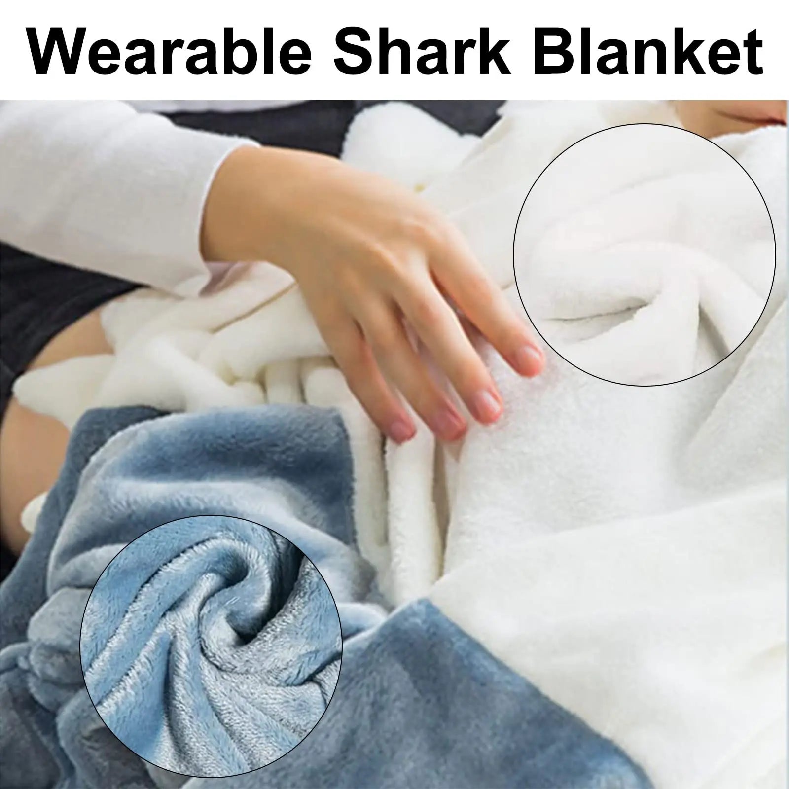 Shark Wearable Blanket - PricesRgreat