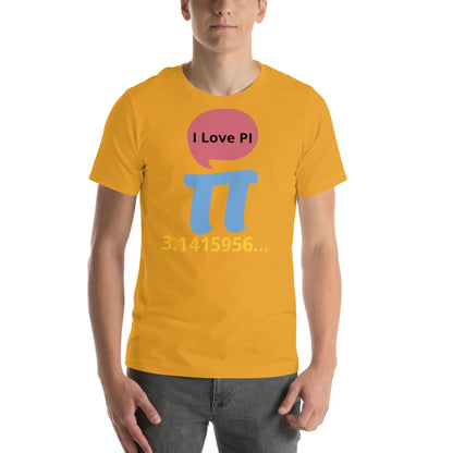 We love PI! Unisex t-shirt - Image #32