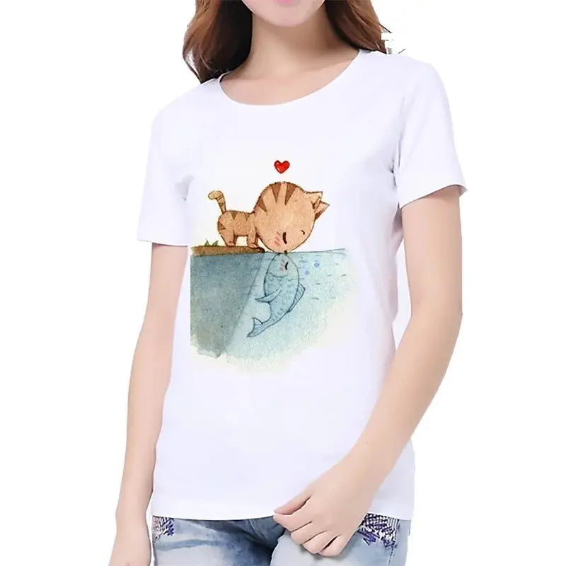 The Cat Lady  3D T-shirt - Image #15