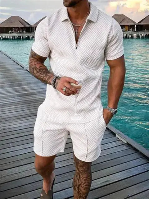 Men's Two-Piece Casual Sportswear Set