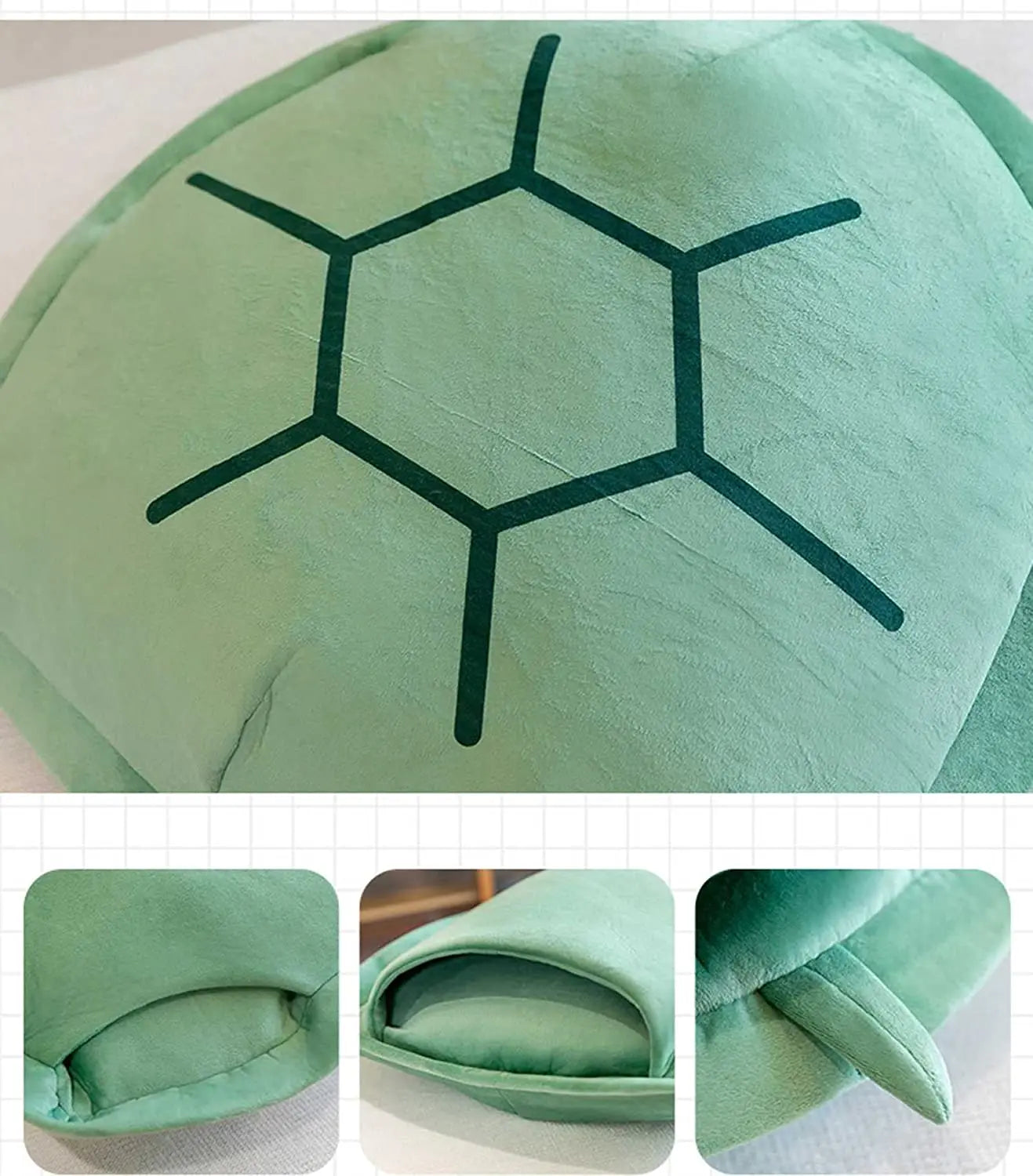 Wearable Turtle Shell Pillows - Green - PricesRgreat