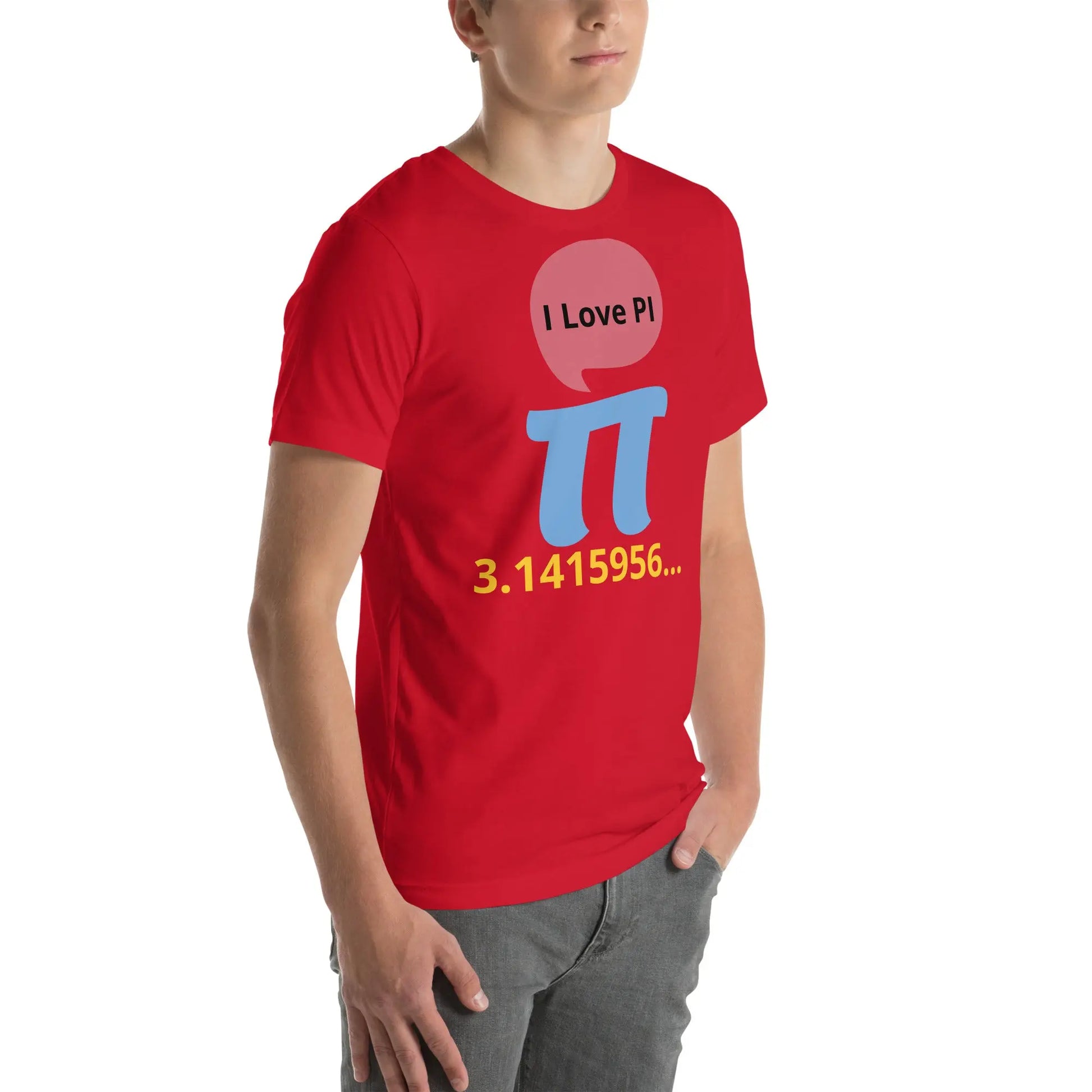 We love PI! Unisex t-shirt - Image #20