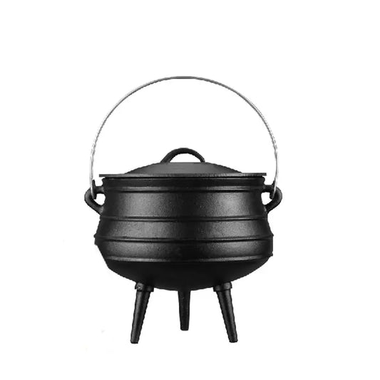 South African Three-legged Cast Iron Cauldron  Pot - Image #1