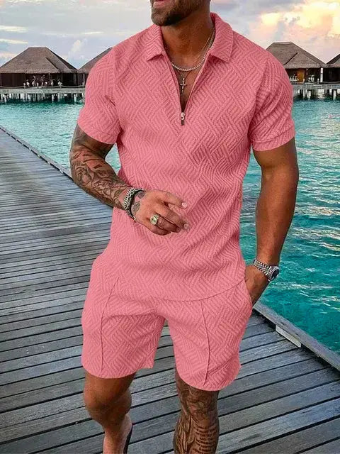 Men's Two-Piece Casual Sportswear Set