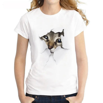 The Cat Lady  3D T-shirt - Image #46