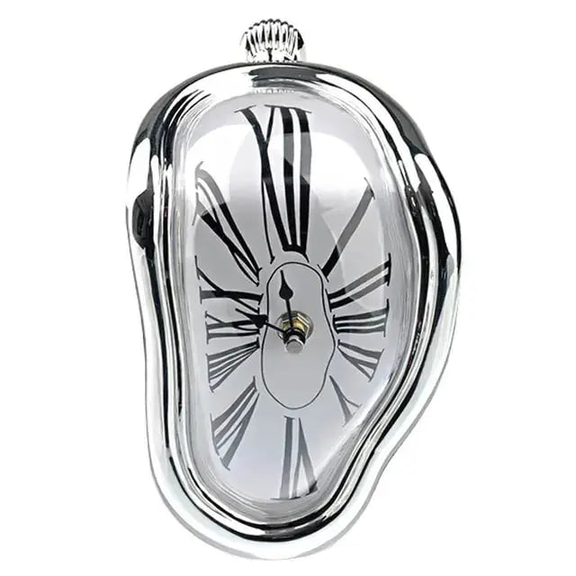 Novel Surreal Melting Distorted Wall Clocks - PricesRgreat