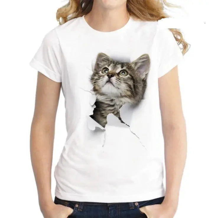 The Cat Lady  3D T-shirt - Image #1