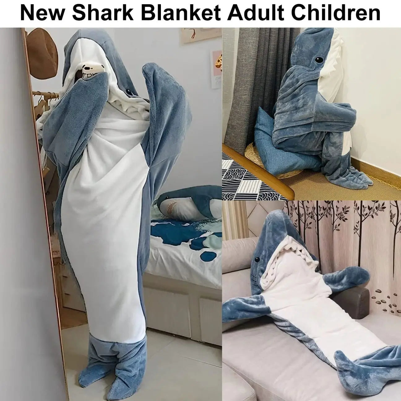 Shark Wearable Blanket - PricesRgreat