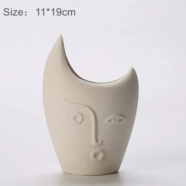 Art Face Ceramic Ornaments - Image #11