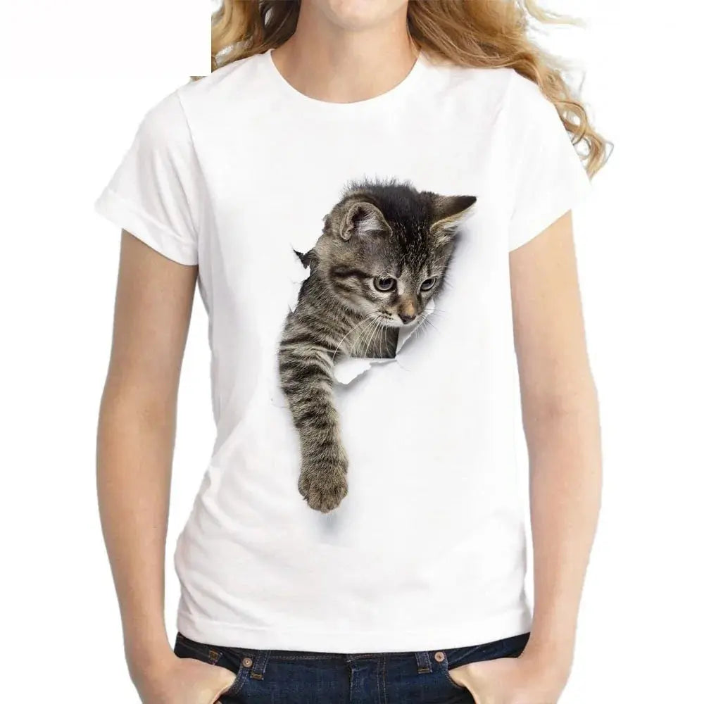 The Cat Lady  3D T-shirt - Image #5