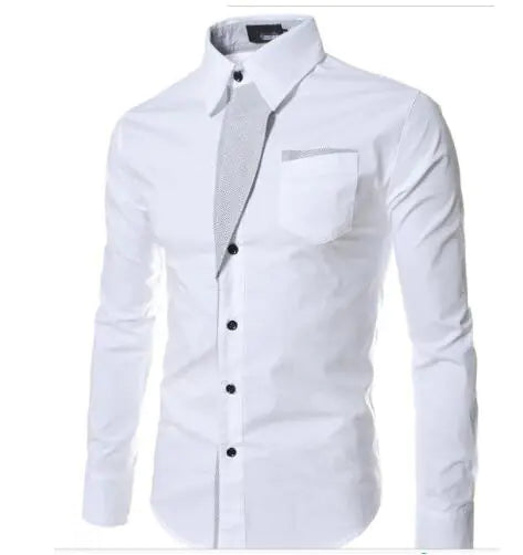 Men Fashion Shirts Long Sleeve