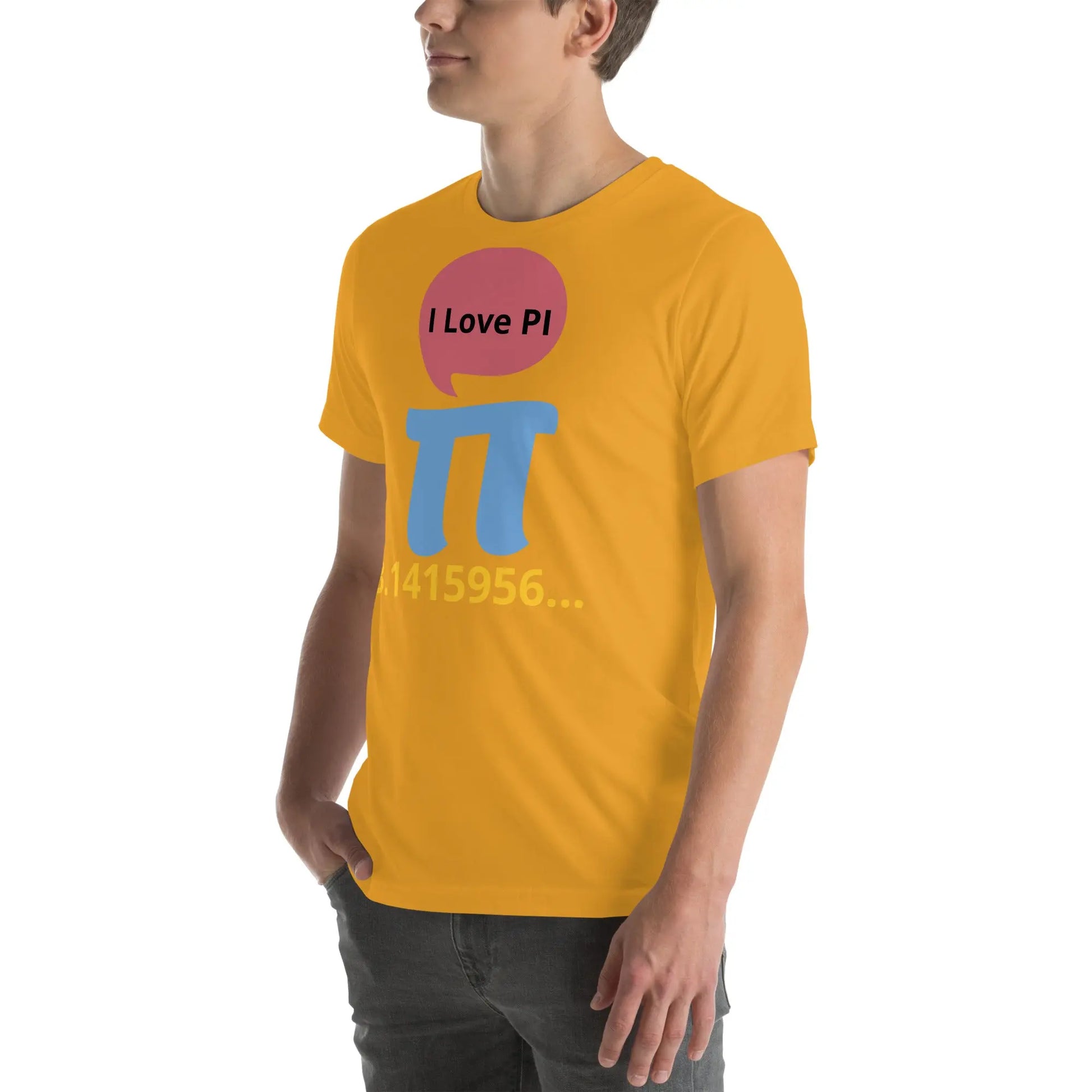 We love PI! Unisex t-shirt - Image #35