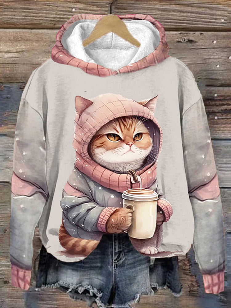 Women's Hoodie with 3D Animal - PricesRgreat