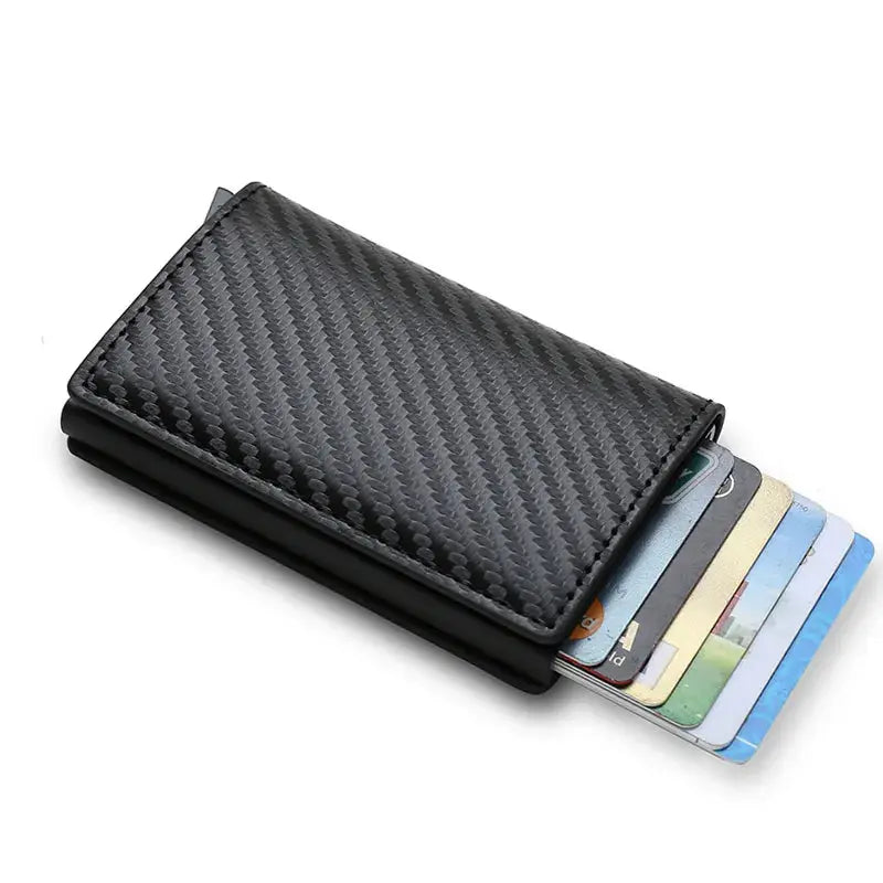 Carbon Fiber Credit Card Holder - PricesRgreat