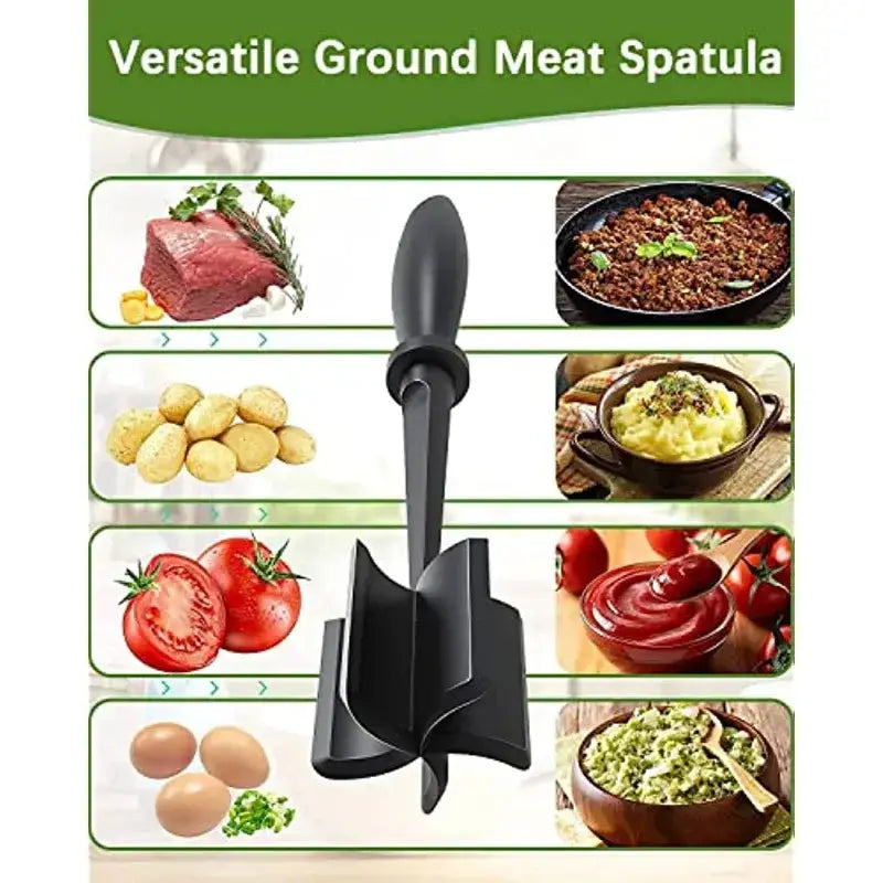 Kitchen Meat Chopper Ground Beef Masher - PricesRgreat