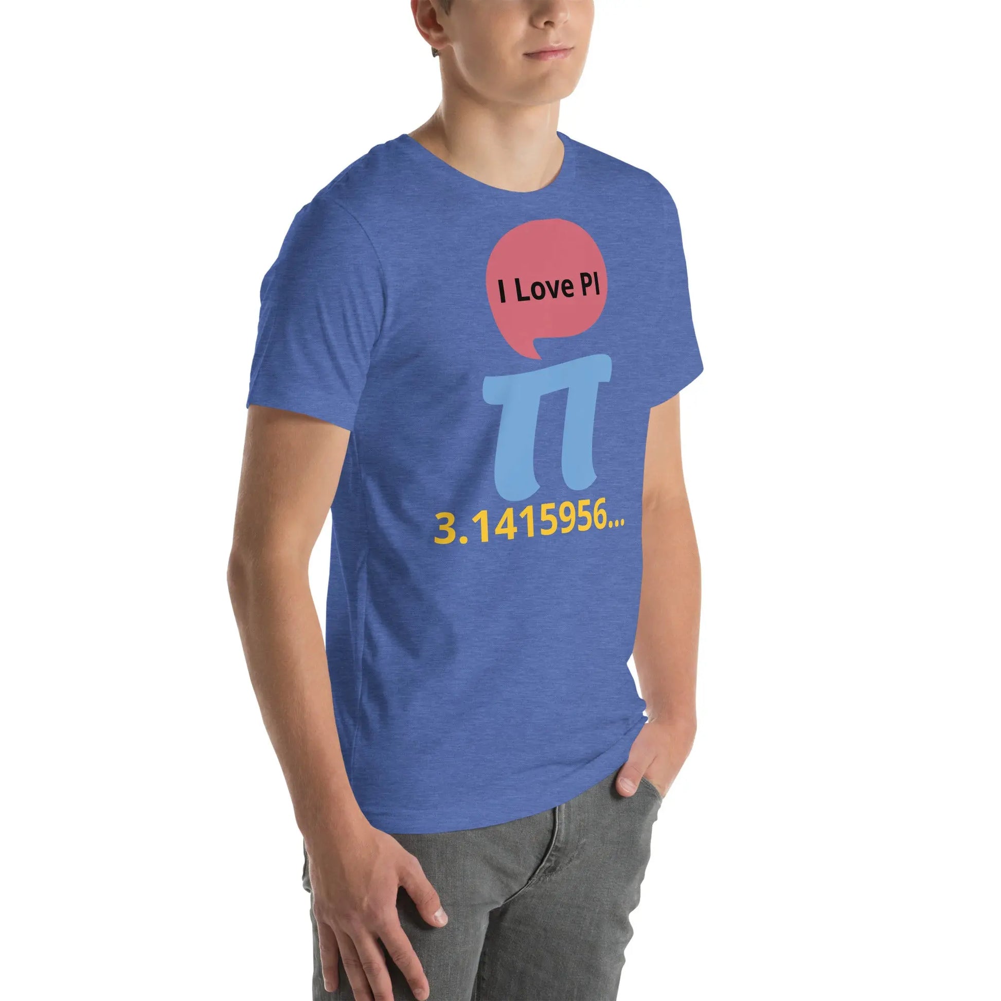 We love PI! Unisex t-shirt - Image #25