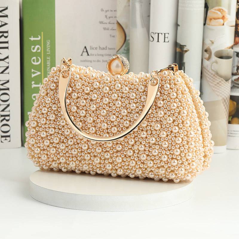 pearl handheld shoulder bag