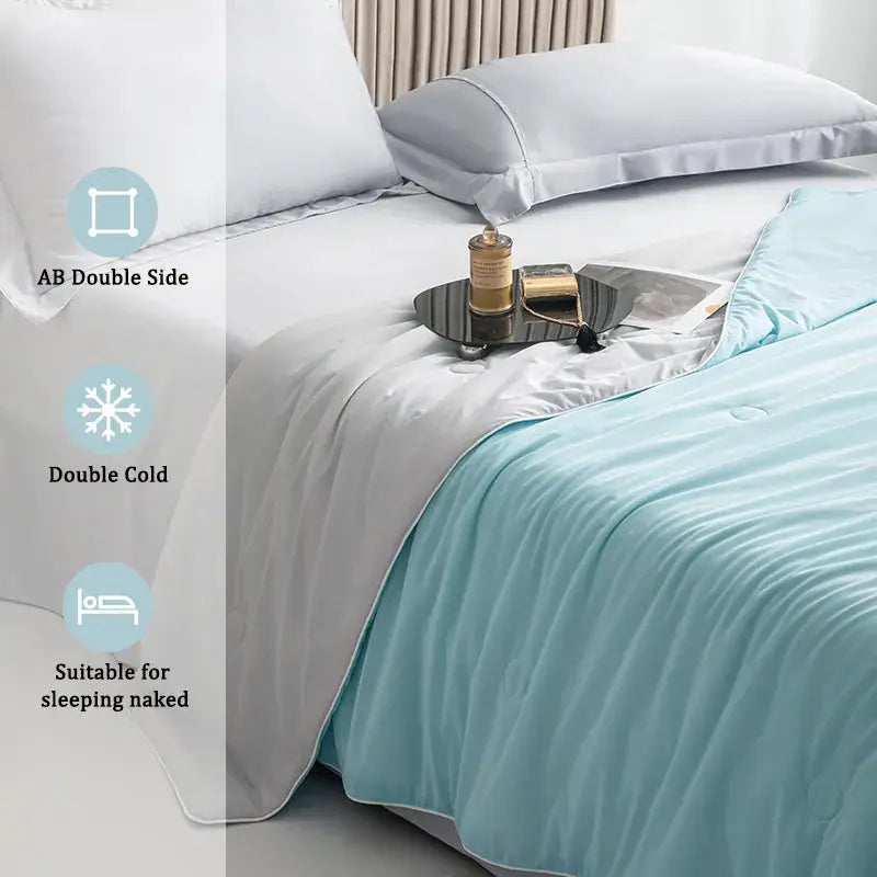 Cooling Blankets Smooth Air Condition Comforter - PricesRgreat