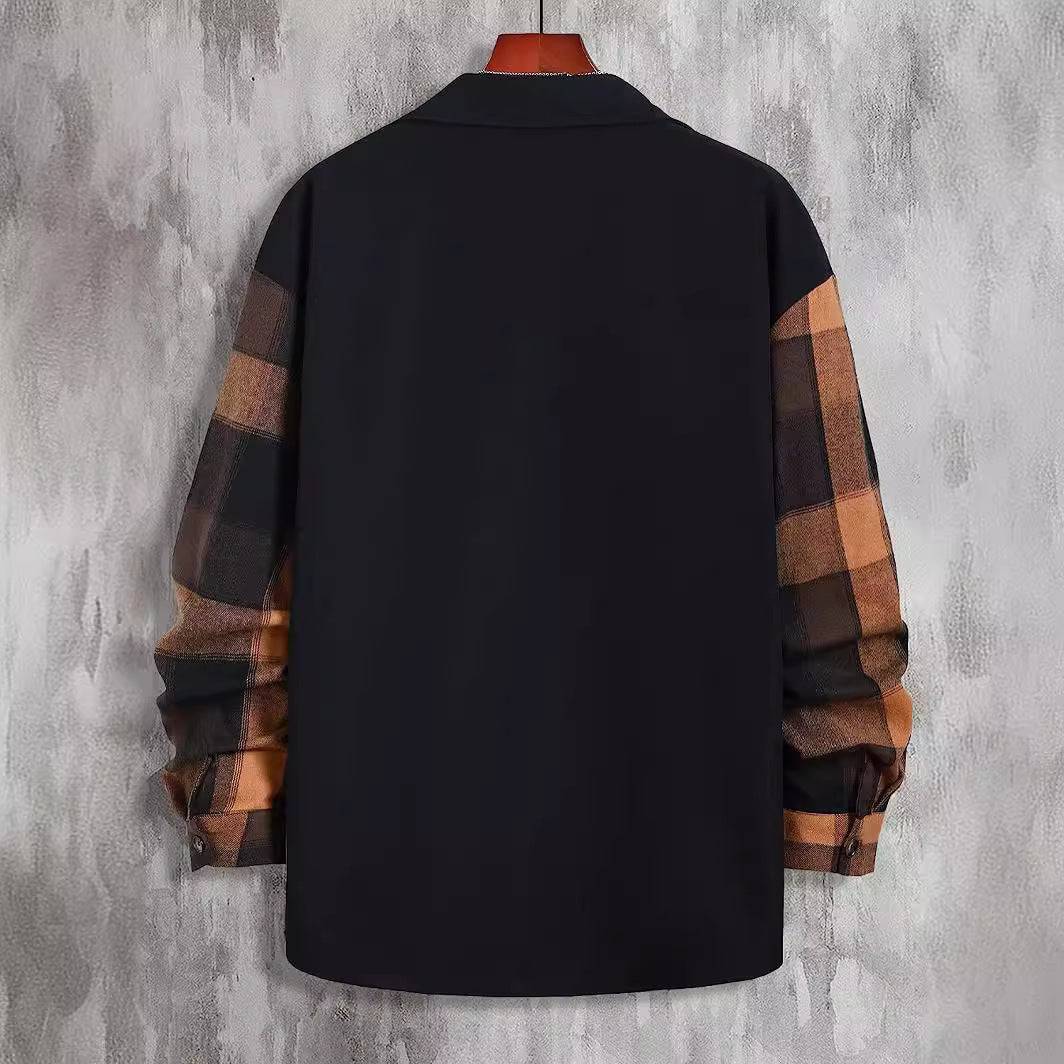 Long sleeve men's casual shirt