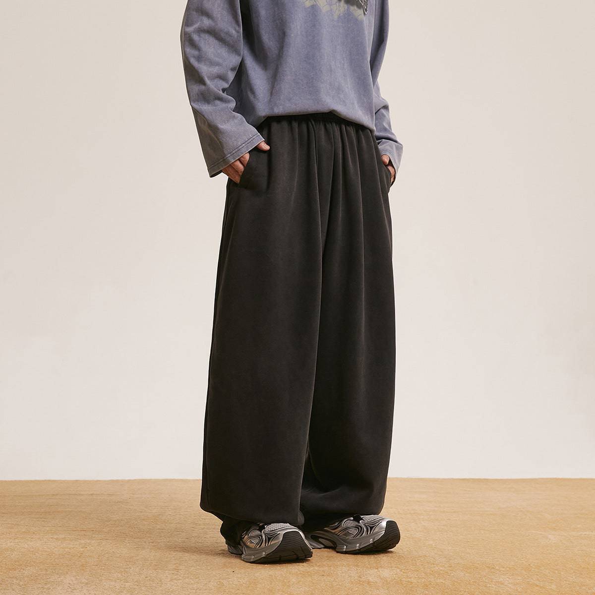 Loose wide-leg pants unisex