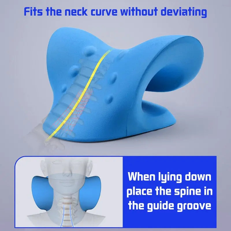 Neck Shoulder Stretcher Pillow - PricesRgreat