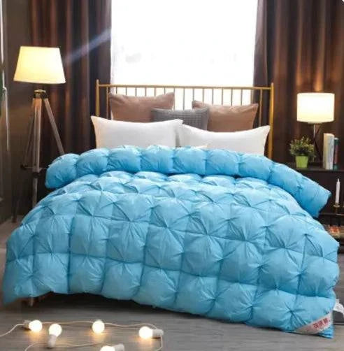 Goose Down quilted cotton comforter