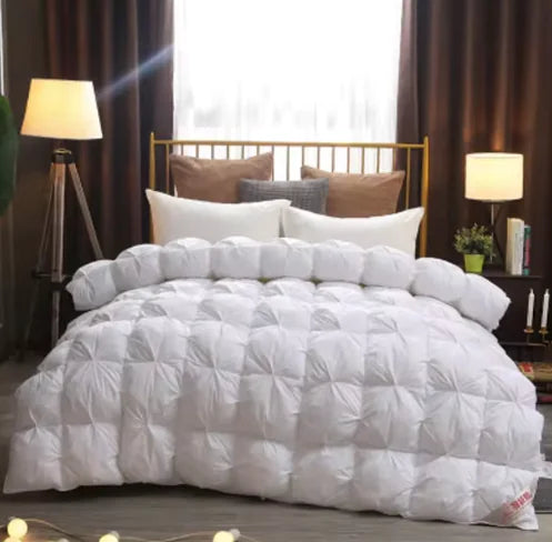 Goose Down quilted cotton comforter