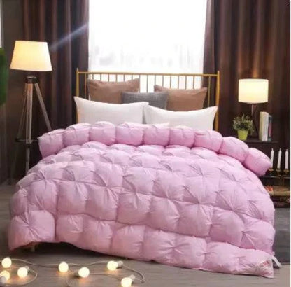 Goose Down quilted cotton comforter