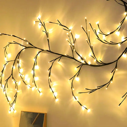 Willow Vine Branch Light Wall Decor - PricesRgreat