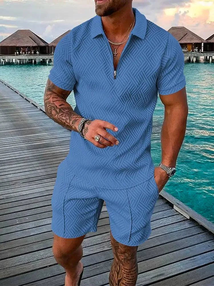 Men's Two-Piece Casual Sportswear Set